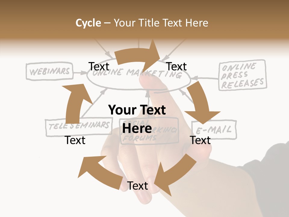 Pointing Social Teleseminar PowerPoint Template