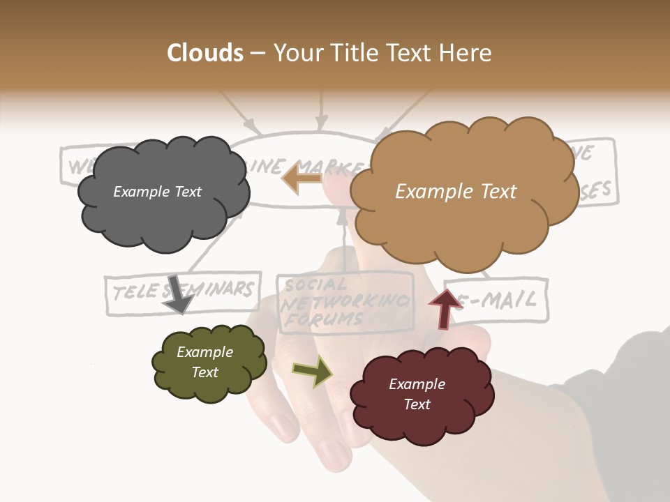 Pointing Social Teleseminar PowerPoint Template
