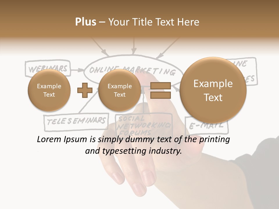 Pointing Social Teleseminar PowerPoint Template