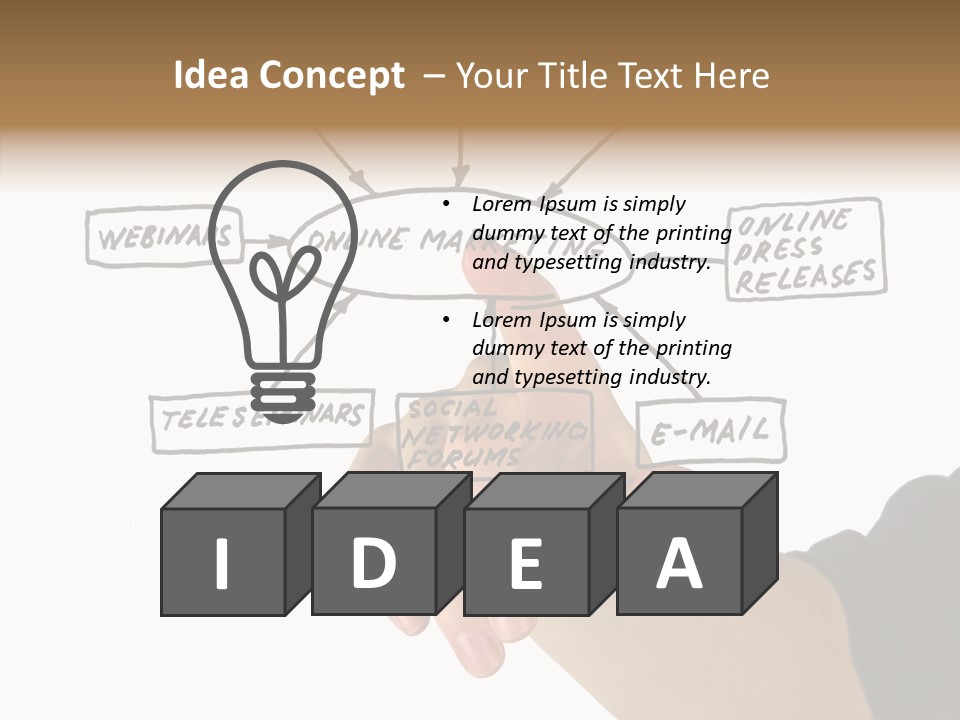 Pointing Social Teleseminar PowerPoint Template