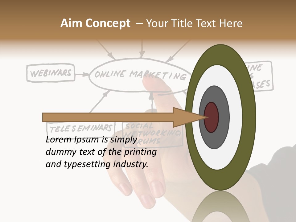 Pointing Social Teleseminar PowerPoint Template