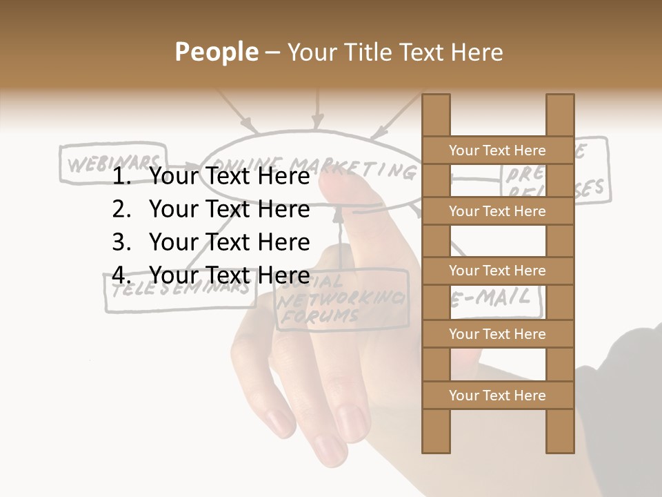 Pointing Social Teleseminar PowerPoint Template