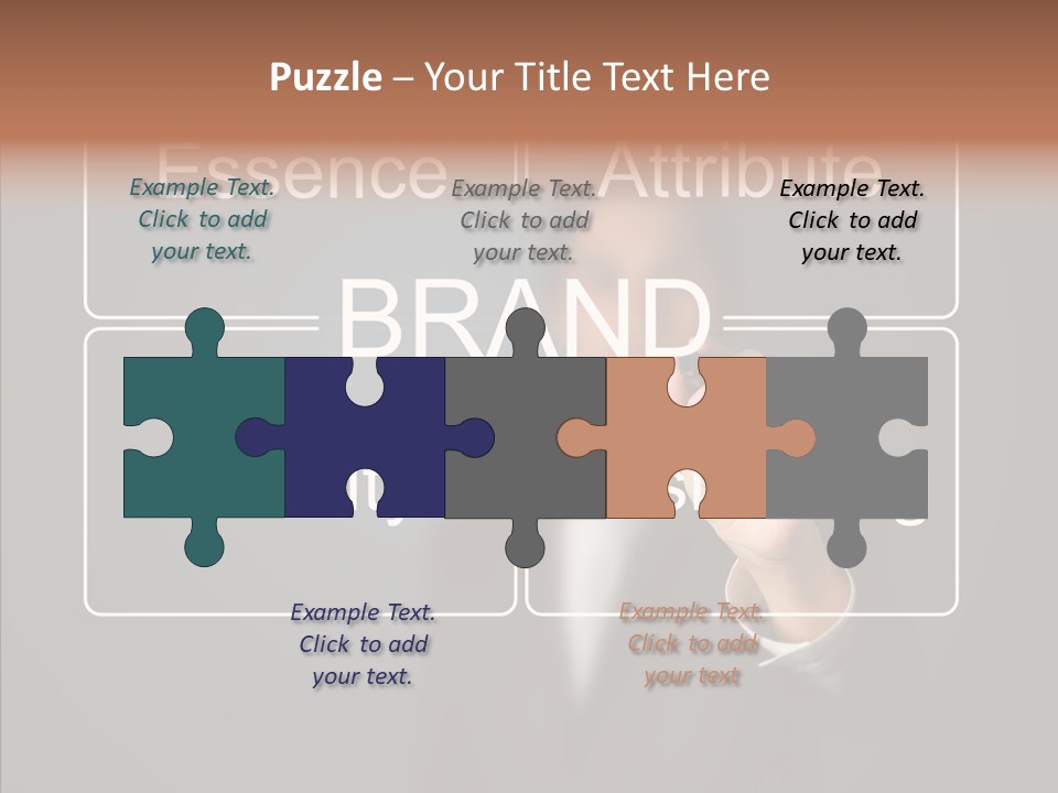 Education Pen Word PowerPoint Template