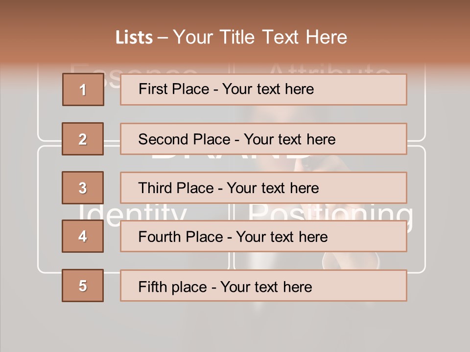 Education Pen Word PowerPoint Template