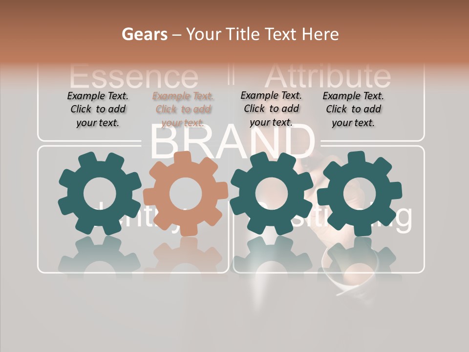 Education Pen Word PowerPoint Template