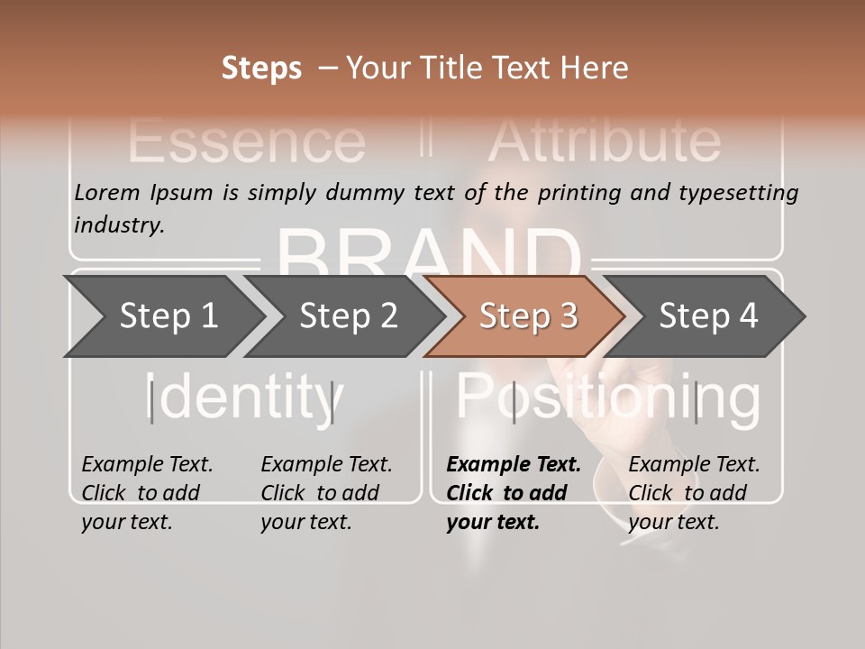 Education Pen Word PowerPoint Template