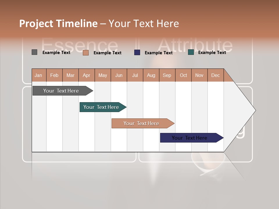 Education Pen Word PowerPoint Template