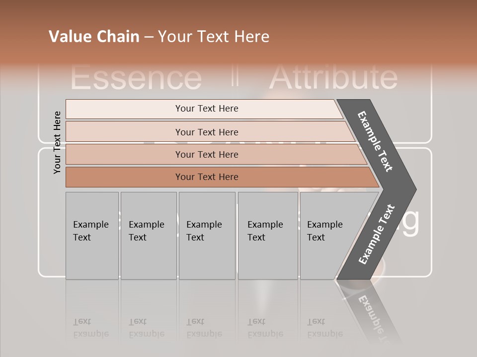 Education Pen Word PowerPoint Template