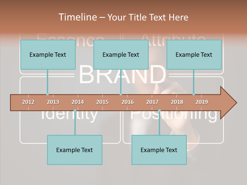 Education Pen Word PowerPoint Template