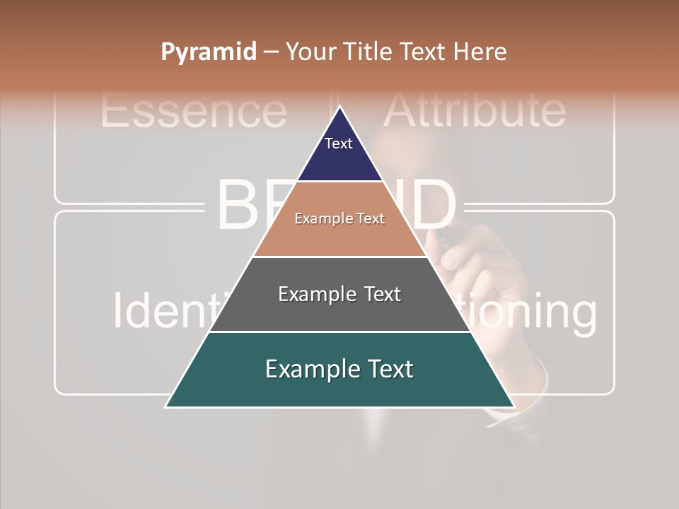 Education Pen Word PowerPoint Template