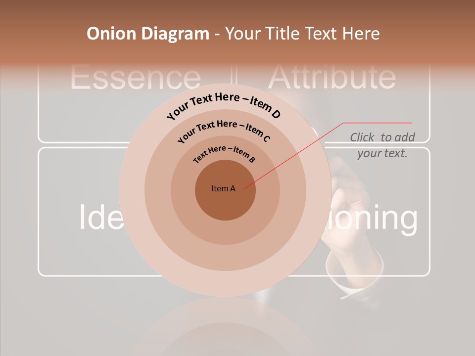 Education Pen Word PowerPoint Template