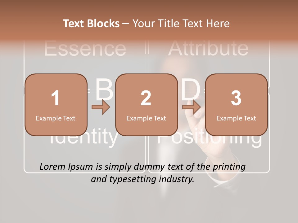 Education Pen Word PowerPoint Template