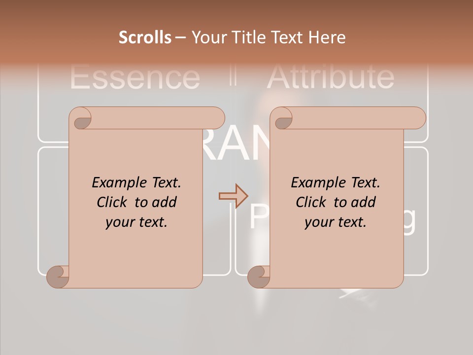 Education Pen Word PowerPoint Template