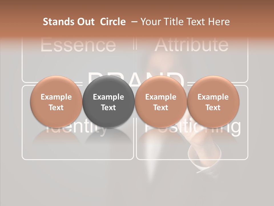 Education Pen Word PowerPoint Template