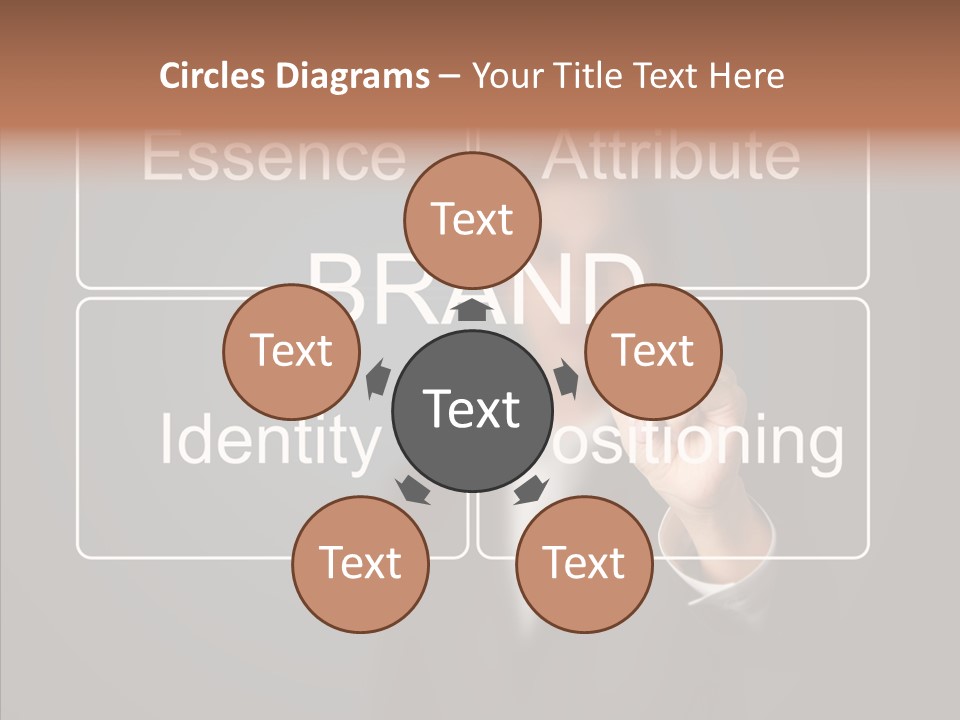 Education Pen Word PowerPoint Template