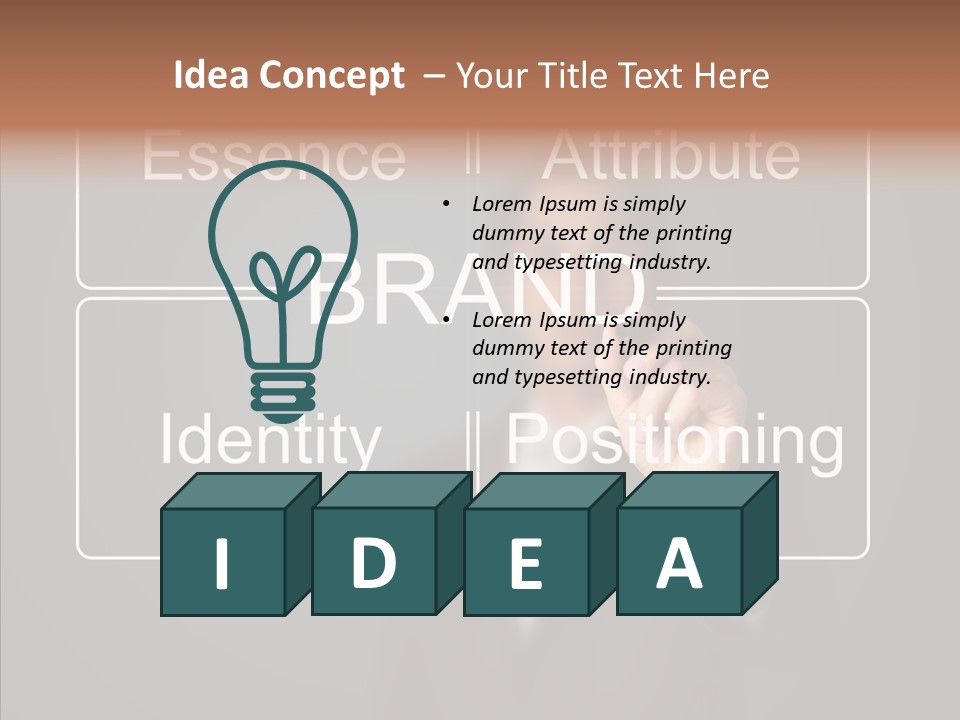 Education Pen Word PowerPoint Template