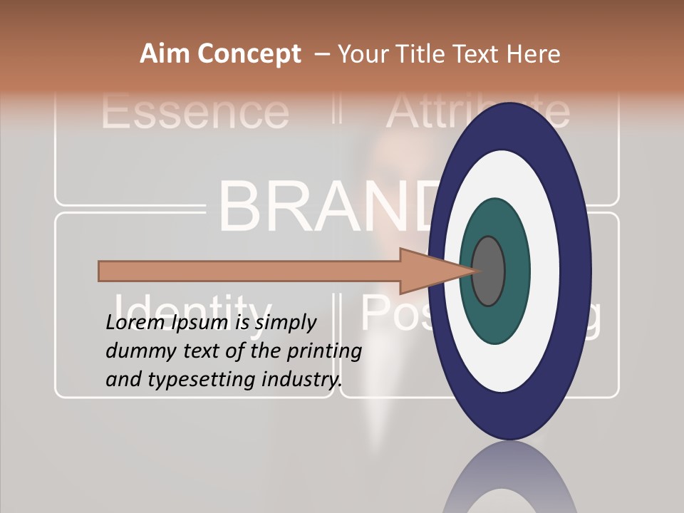 Education Pen Word PowerPoint Template