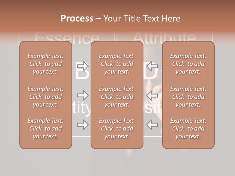 Education Pen Word PowerPoint Template