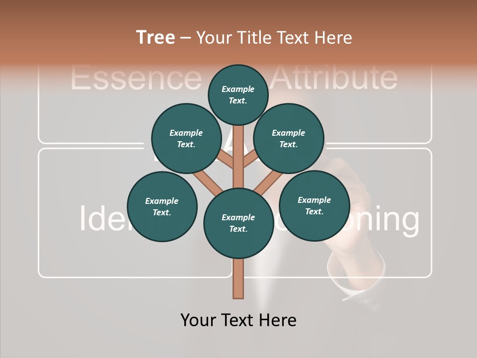 Education Pen Word PowerPoint Template
