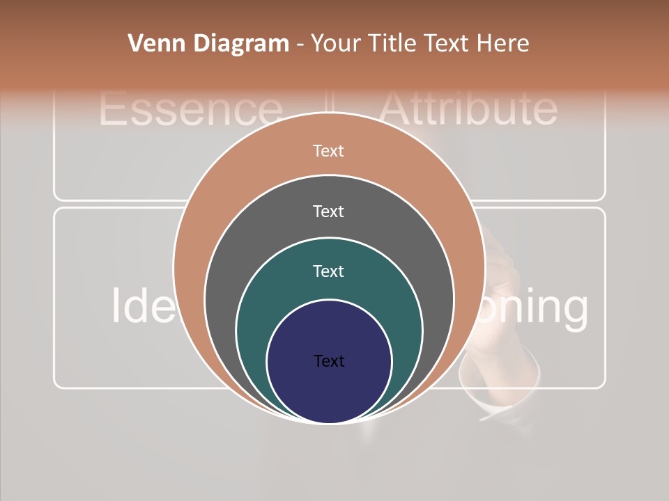 Education Pen Word PowerPoint Template