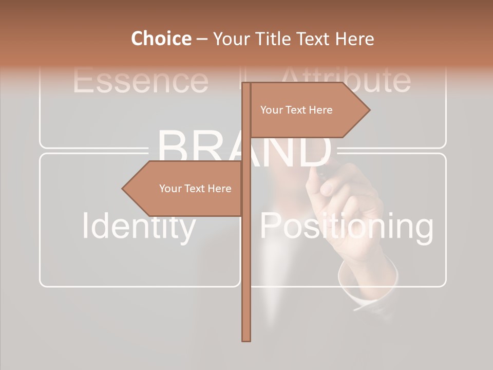 Education Pen Word PowerPoint Template