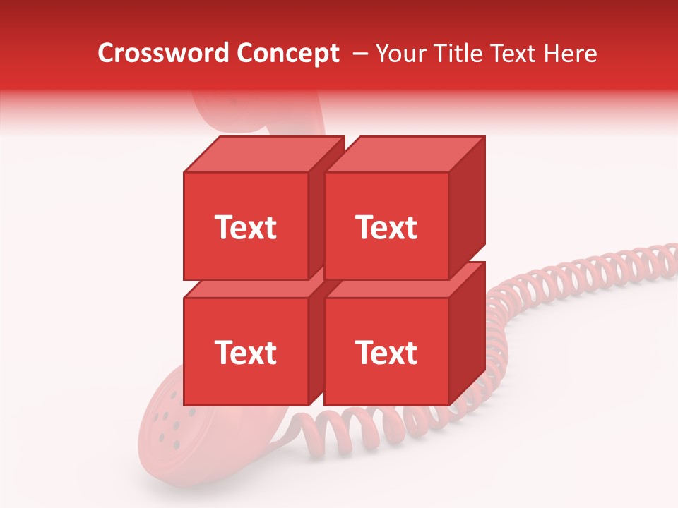 Line Business Spiral PowerPoint Template