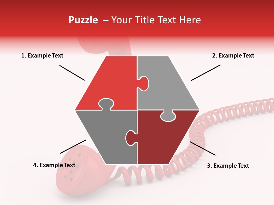 Line Business Spiral PowerPoint Template