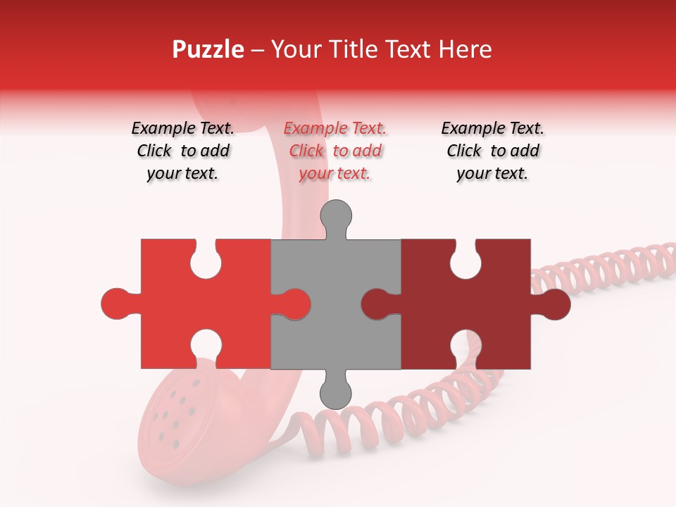 Line Business Spiral PowerPoint Template