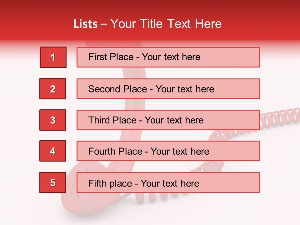 Line Business Spiral PowerPoint Template