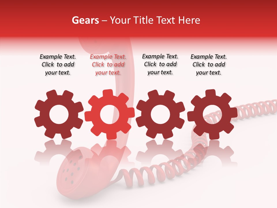 Line Business Spiral PowerPoint Template