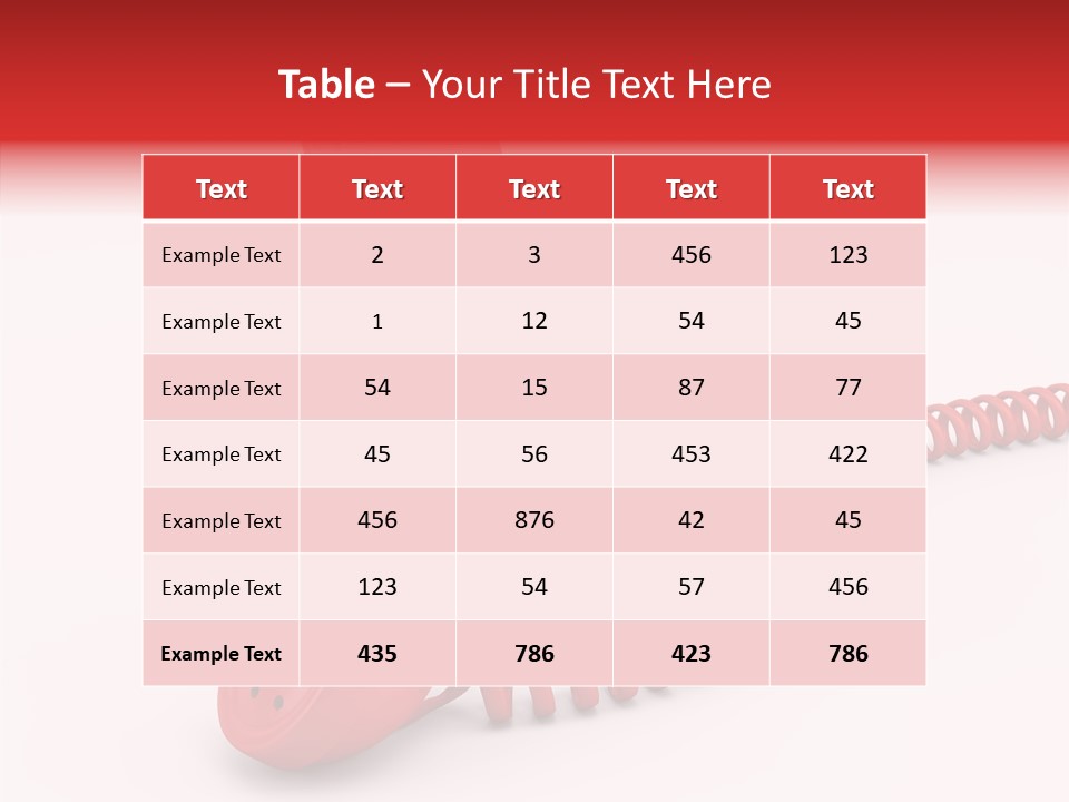 Line Business Spiral PowerPoint Template