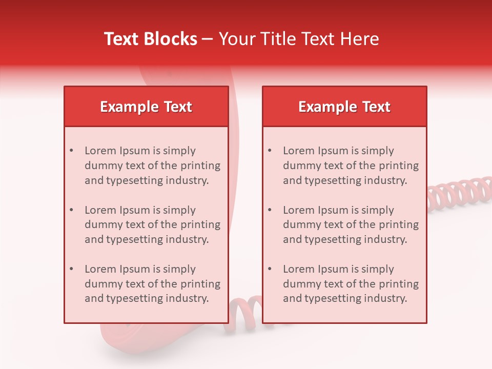 Line Business Spiral PowerPoint Template