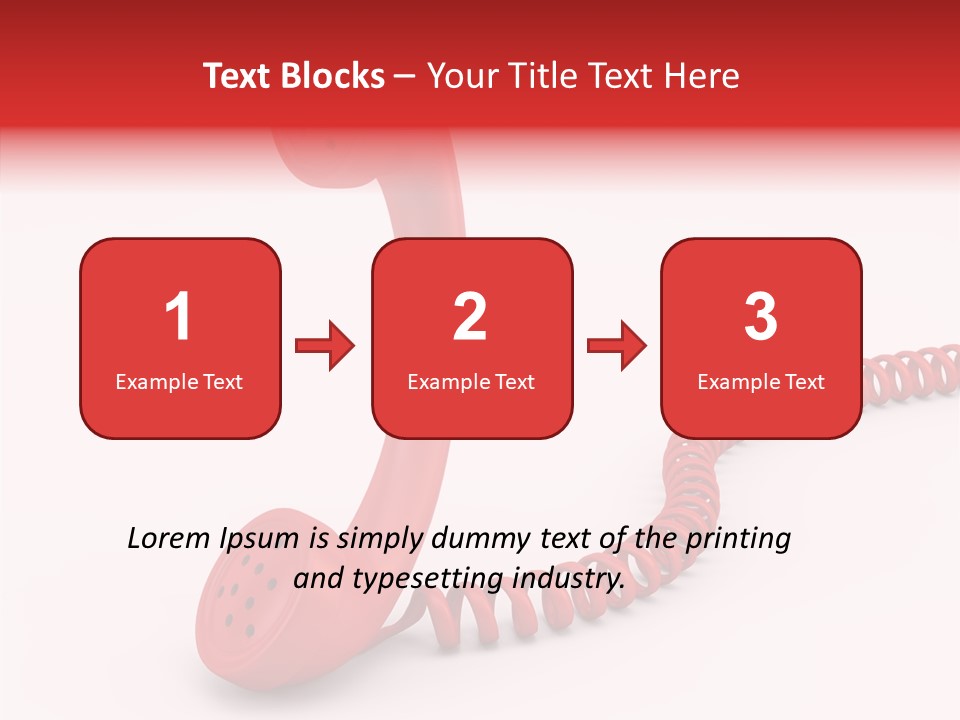 Line Business Spiral PowerPoint Template