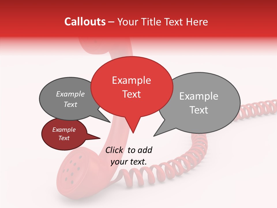 Line Business Spiral PowerPoint Template