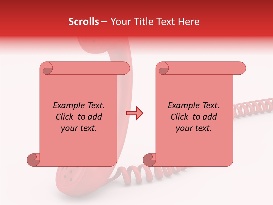 Line Business Spiral PowerPoint Template