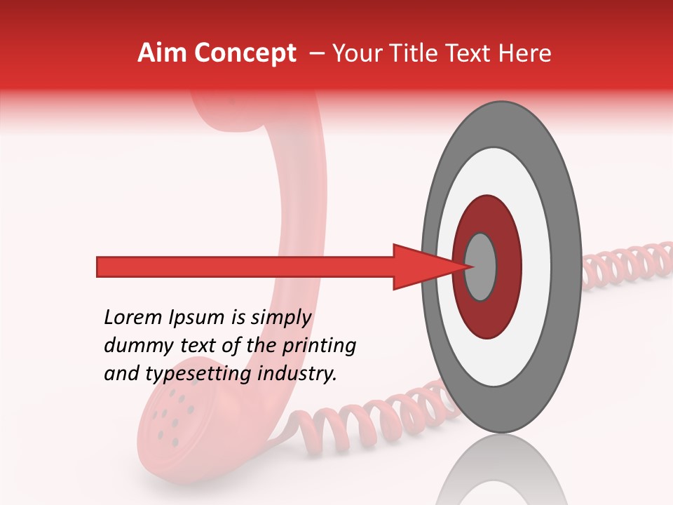Line Business Spiral PowerPoint Template