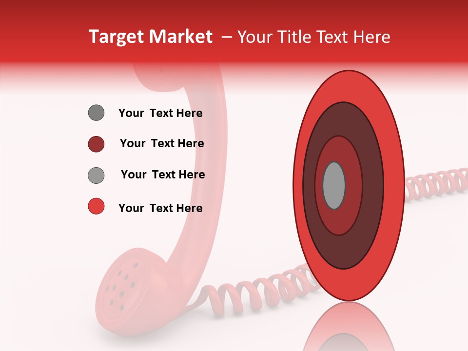 Line Business Spiral PowerPoint Template