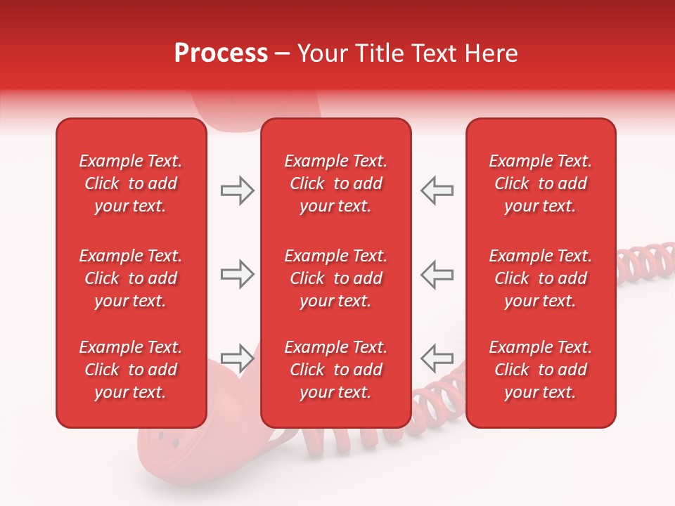 Line Business Spiral PowerPoint Template