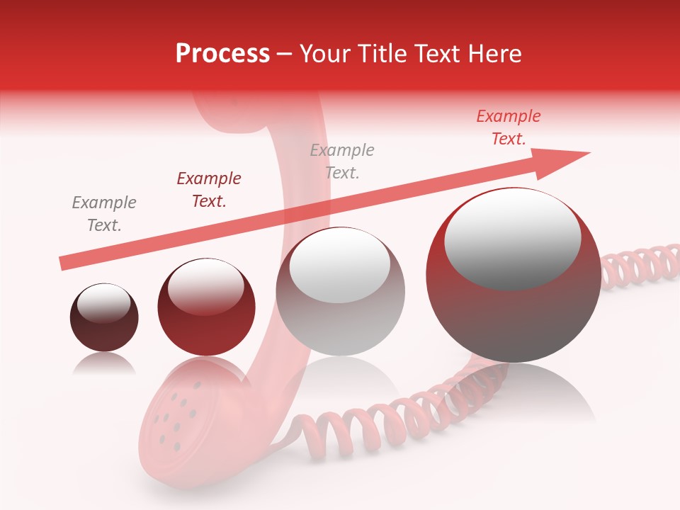 Line Business Spiral PowerPoint Template