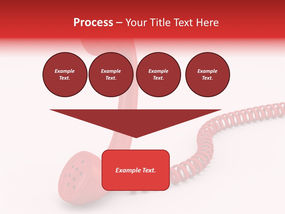 Line Business Spiral PowerPoint Template