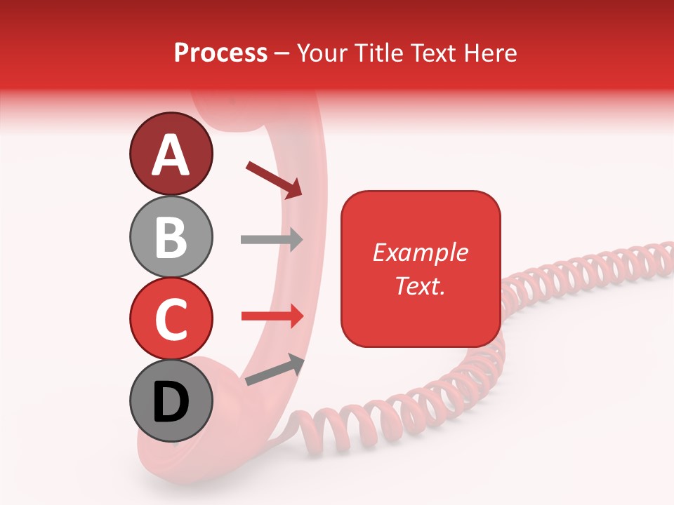Line Business Spiral PowerPoint Template