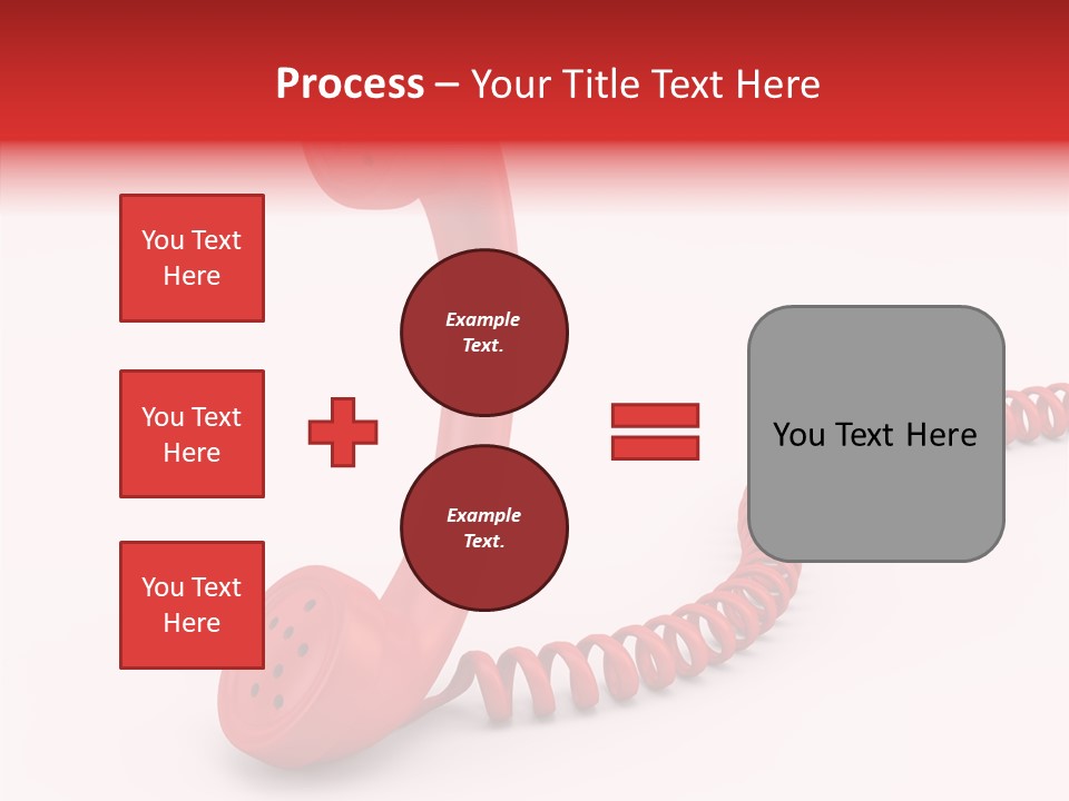 Line Business Spiral PowerPoint Template