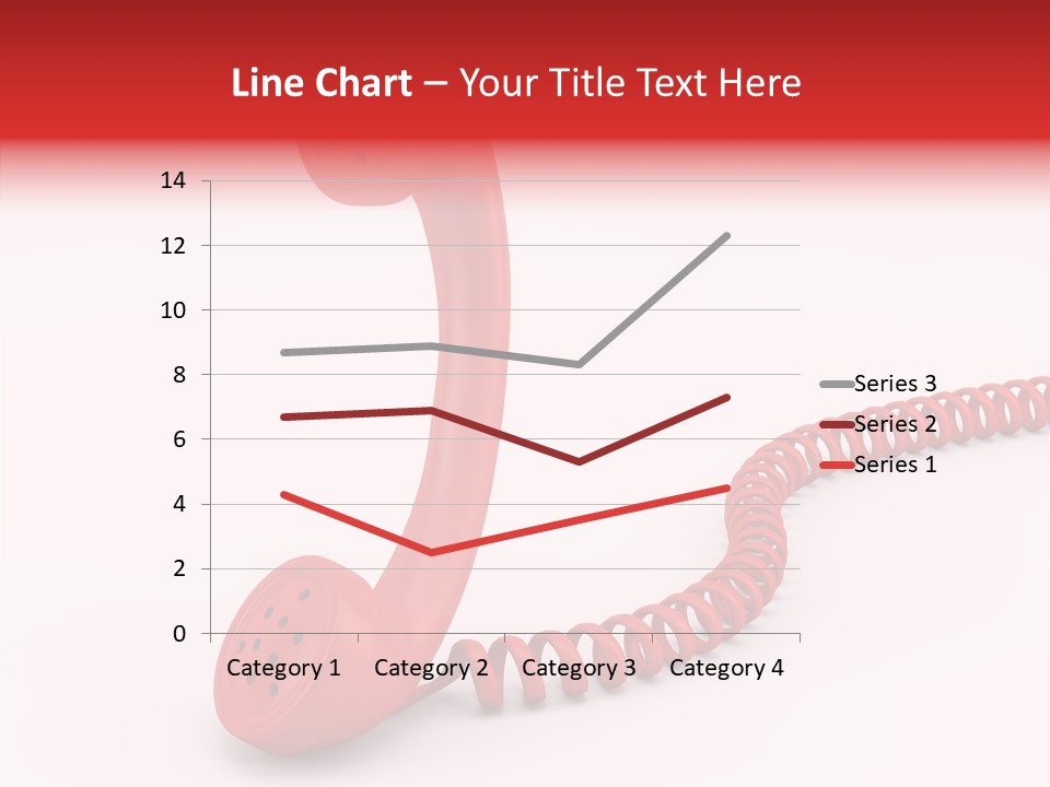 Line Business Spiral PowerPoint Template