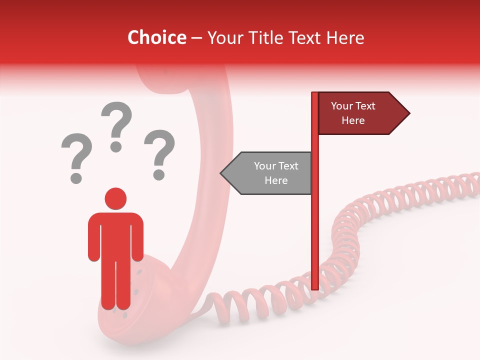 Line Business Spiral PowerPoint Template
