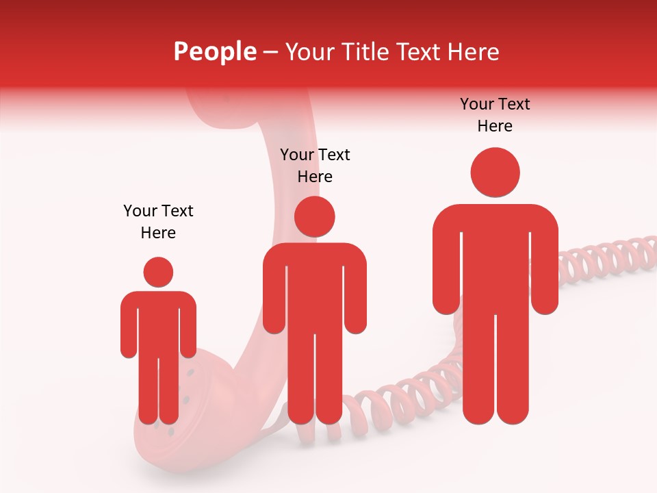 Line Business Spiral PowerPoint Template