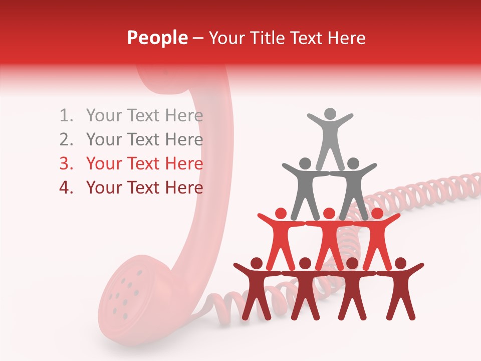 Line Business Spiral PowerPoint Template