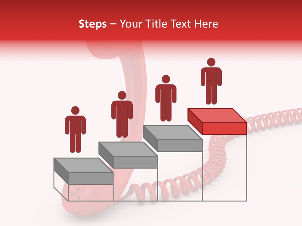 Line Business Spiral PowerPoint Template