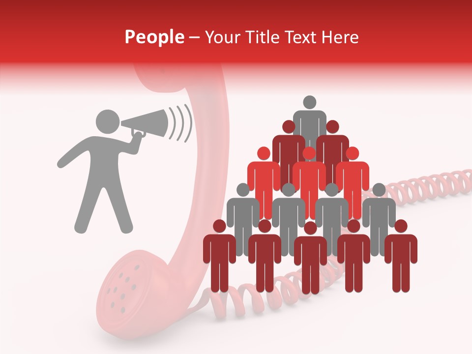 Line Business Spiral PowerPoint Template