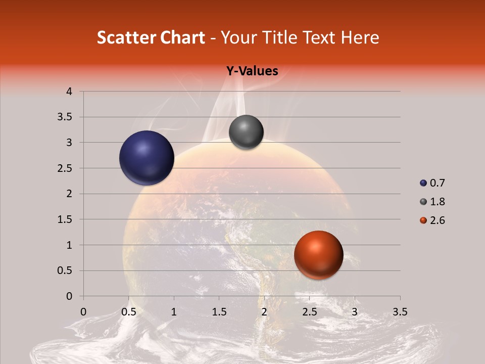 Glowing Melt Heat PowerPoint Template