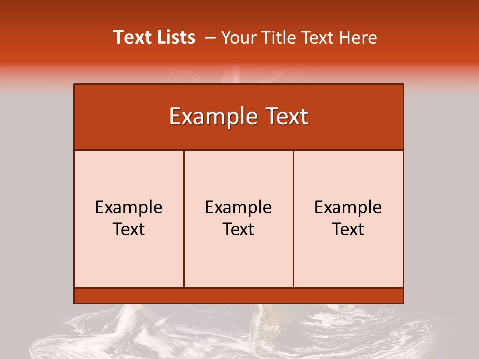Glowing Melt Heat PowerPoint Template